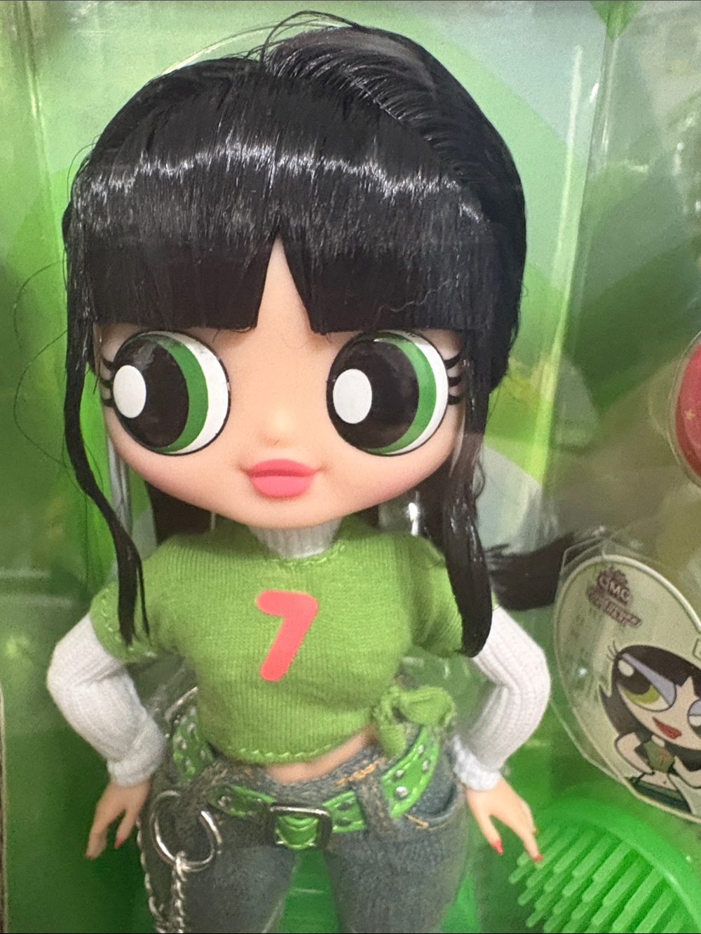 Buttercup LOL Surprise OMG The Powerpuff Girls Doll - Green Outfit - Picture 6 of 6
